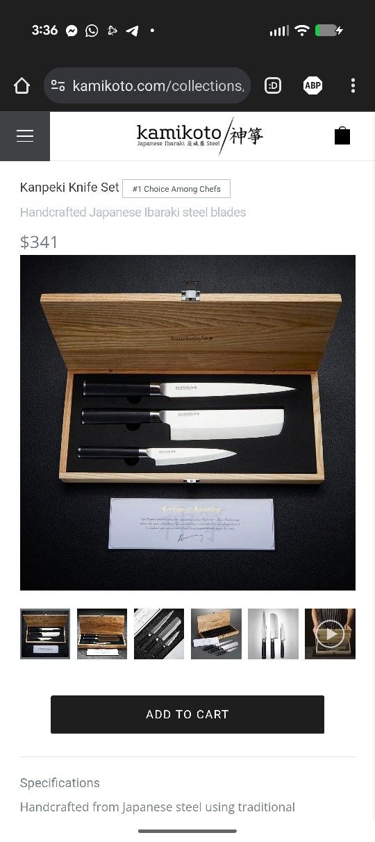 Kamikoto Knives Set