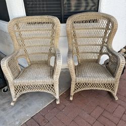 Wicker Rocking Chairs 