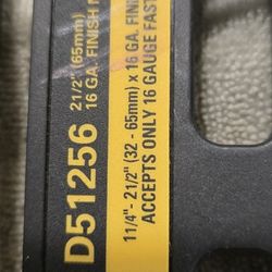 Dewalt D51256 16ga Finish Nail Gun
