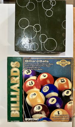 Billard Balls - Complete Set
