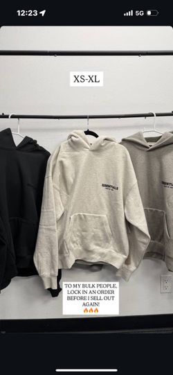 ESSENTIAL HOODIES!