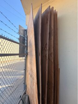 6 8ft sheets of plywood