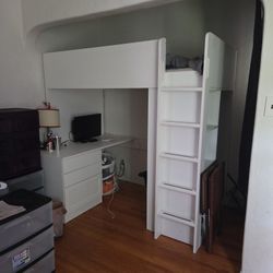 IKEA Loft Twin Bunk Bed w/ Matress
