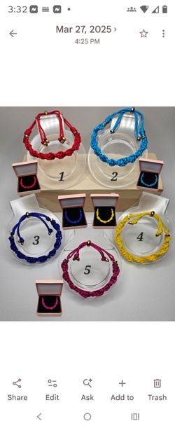 Bracelets - Hand Made