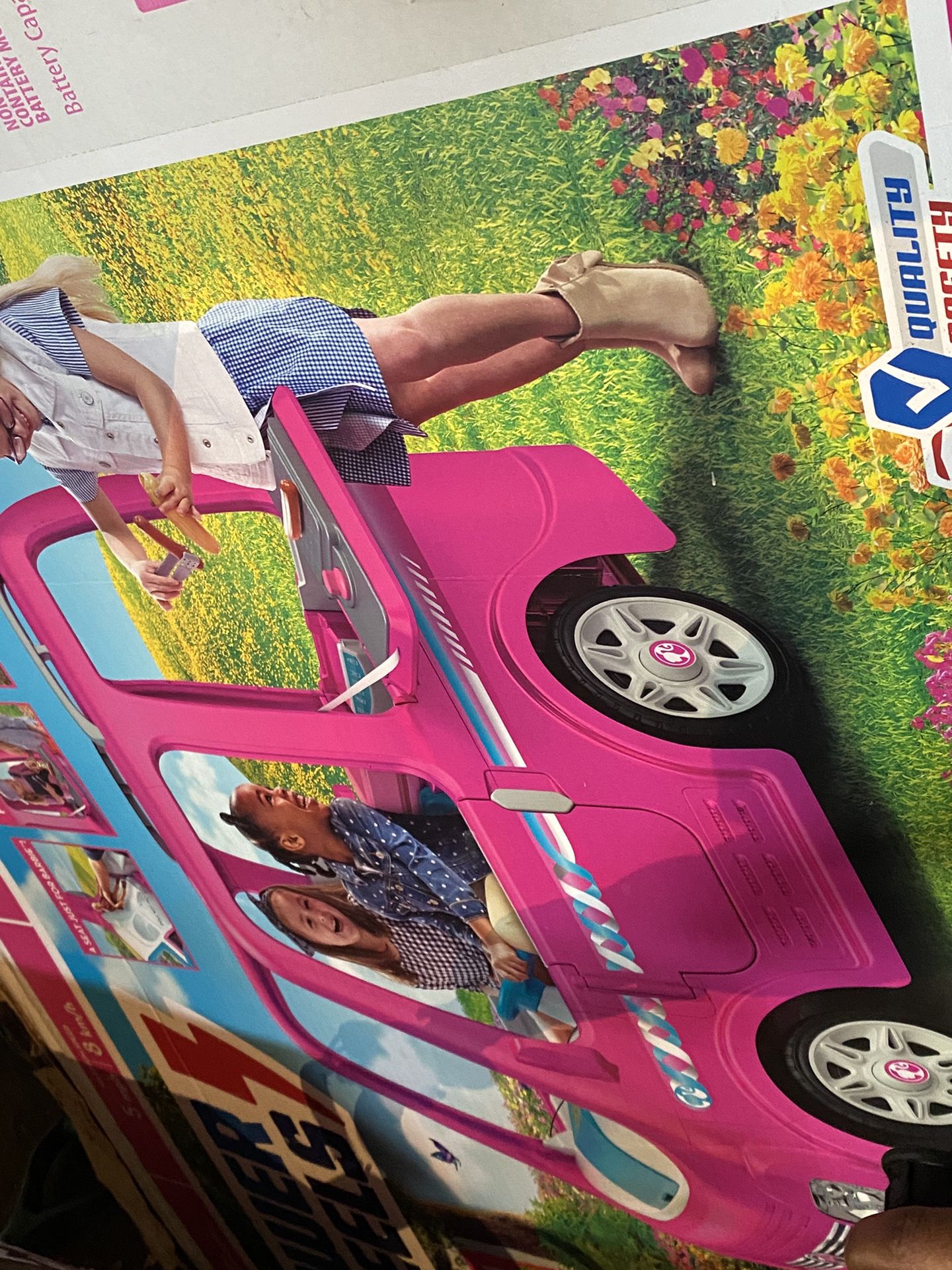 Electric Barbie Car