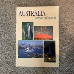 Australia Continent Of Contrasts Paperback Book