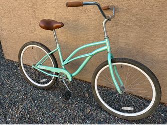 Critical Mint Green Cruiser Bike