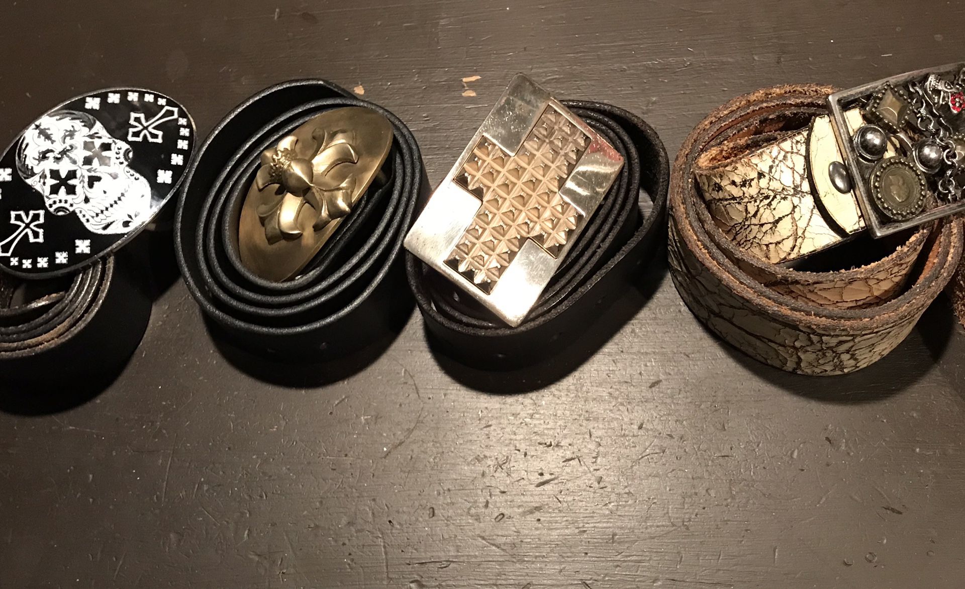 High End Belts size 38/40 (King Baby, and two others of high end value)