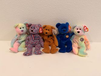 VINTAGE ty Beanie Babies (READ description)