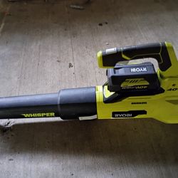 Ryobi HP Brushless Whisper series 180 mph 800 CFM cordless