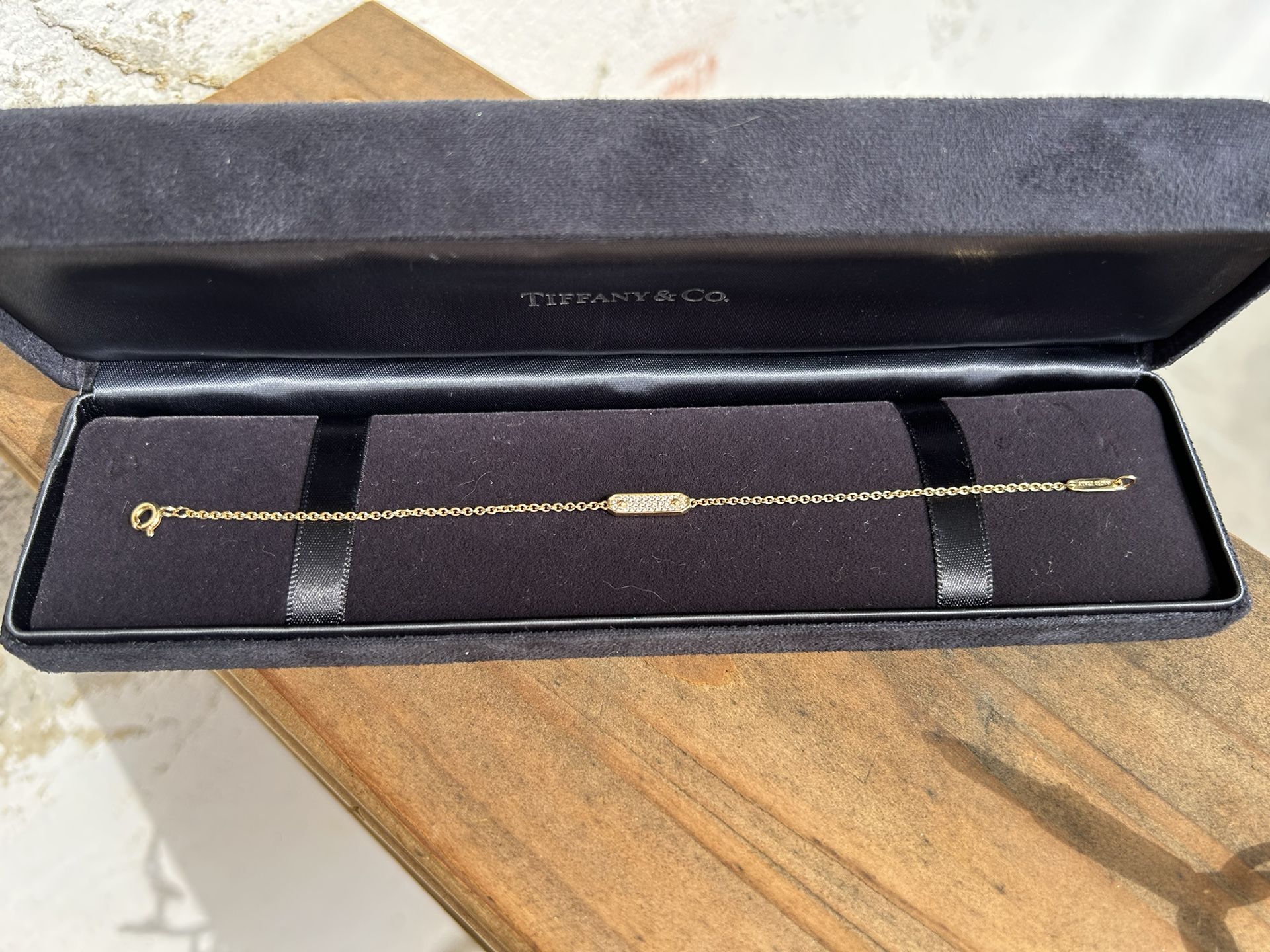 Tiffany Gold And Diamond Bracelet 