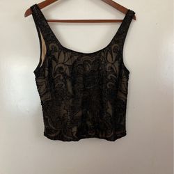 Sean Collection Sleeveless Blouse And Jacket