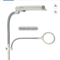 OttLite Floor Lamp With Magnifer 