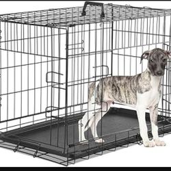DOUBLE DOOR PET KENNEL/CRATE