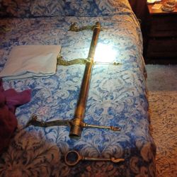 Old Tyme Brass Foot Rest