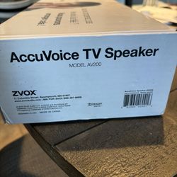 New In Box TV Speaker