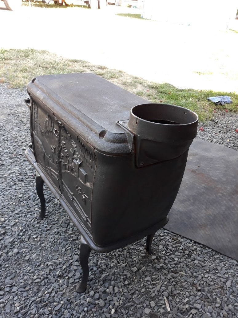 Old hickory wood stove by Atlanta stoveworks for Sale in Tacoma, WA -  OfferUp