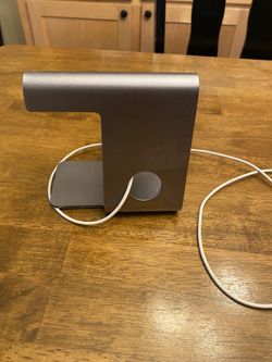 Iphone/apple watch stand with original apple charging cable included