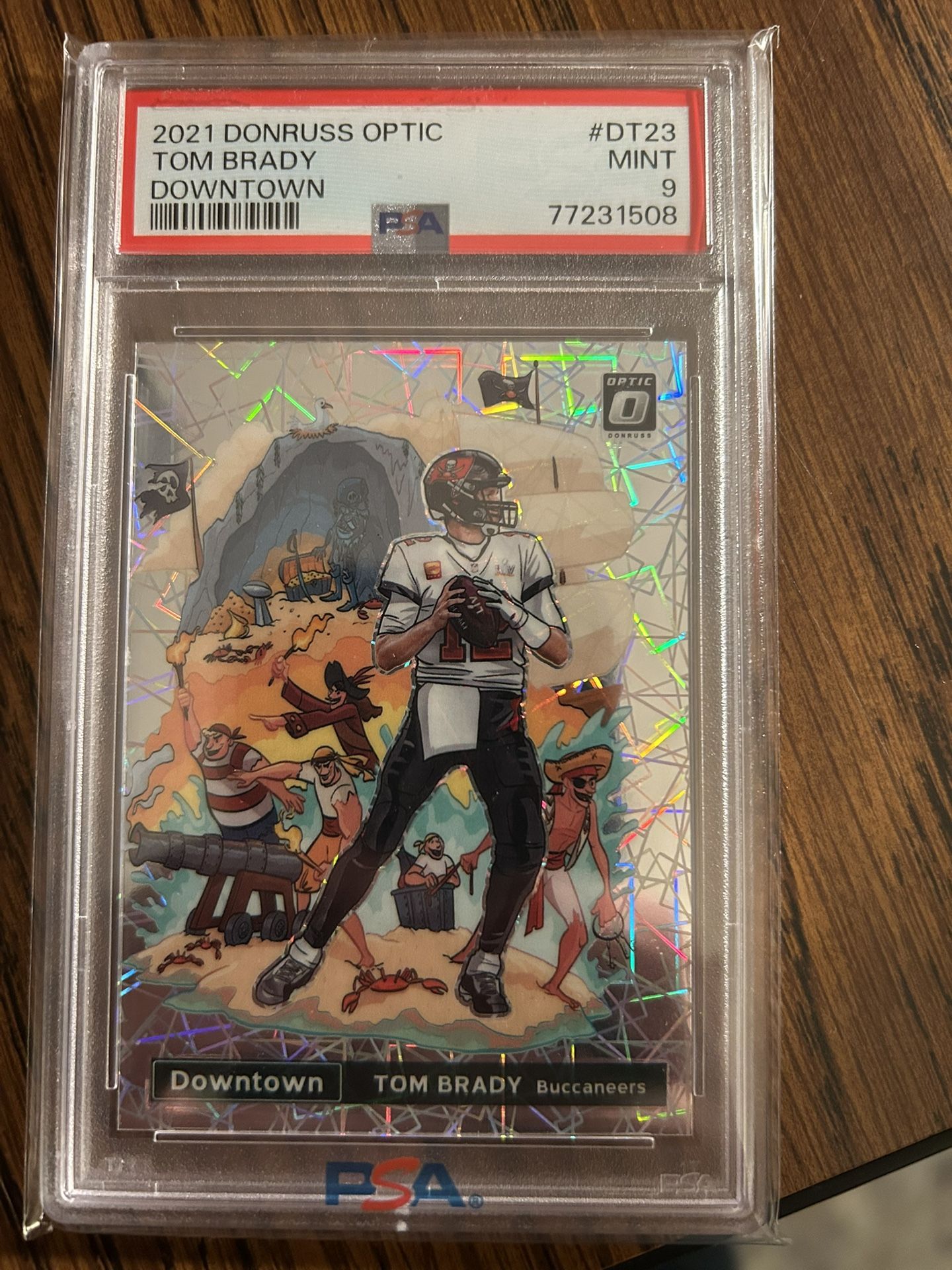 2021 Donruss Optic Tom Brady Downtown