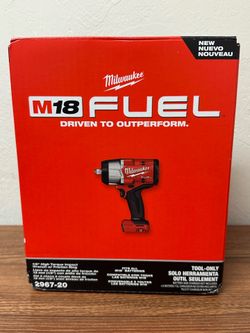 NEW M18 FUEL 18V Lithium-Ion Brushless Cordless 1/2 in. Impact Wrench with Friction Ring 2967-20