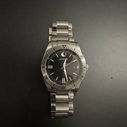 Movado Sport Watch Black Dial