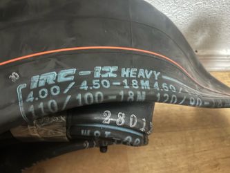 3 Tubos de motocicletas 4.00/4.50-18//110/100-18
