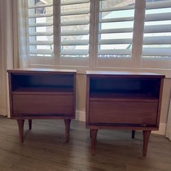 Mid Century Nightstands