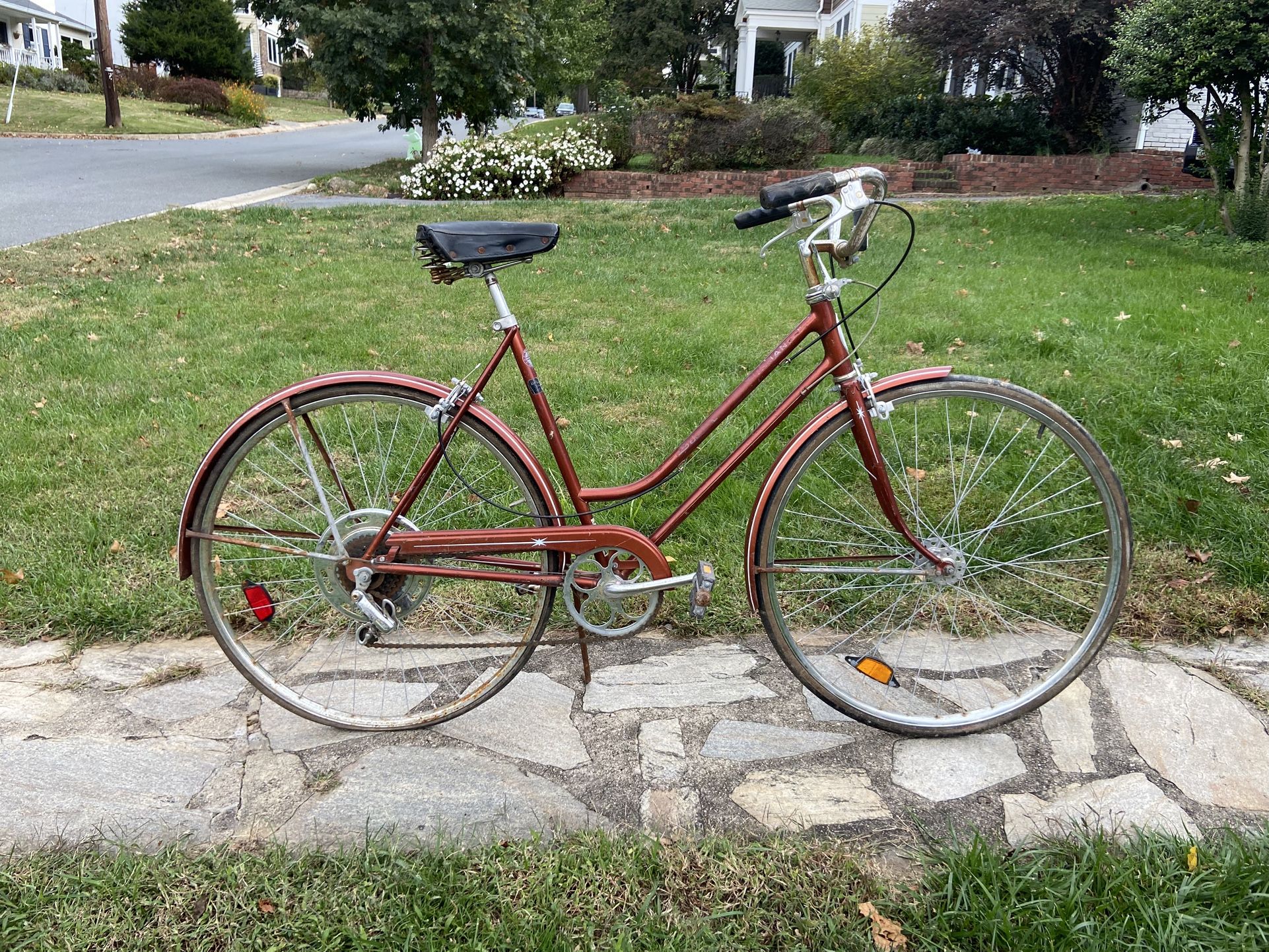 Vintage 1970s Schwinn Suburban Bicycle