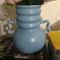 Vintage STANGL #3140 American Art Pottery Double Handle Vase