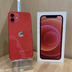 iPhone 12 64GB Red Factory Unlocked Used Like New 