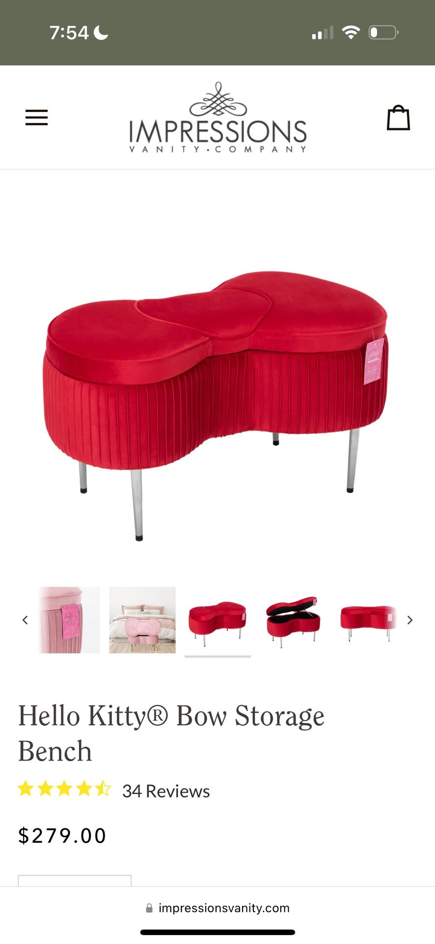 Hello Kitty Stool