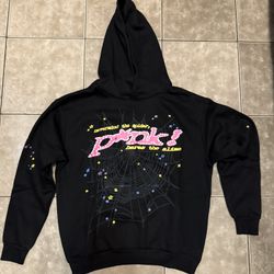 Pink Spider Hoodie 