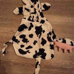 Cow Pet Costume Size Small
