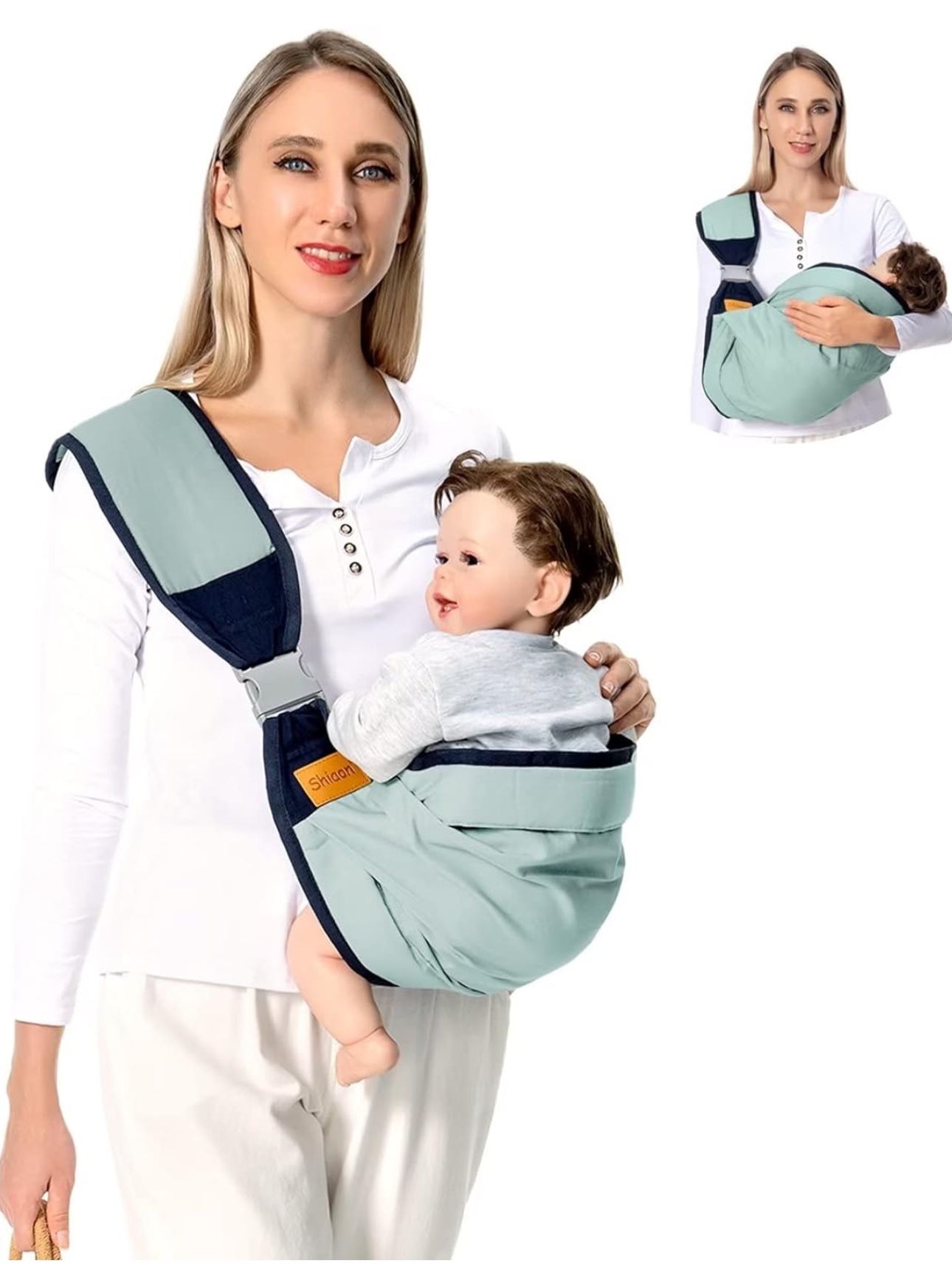 Baby Sling Carrier Newborn to Toddler