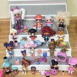 LOT  OF  LOL SURPRISE DOLLS