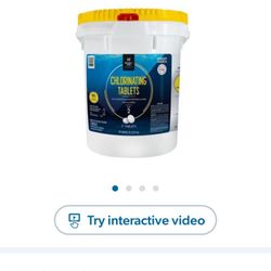 40 Lbs. Bucket 3" Chlorinating Tablets