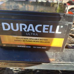 Duracell Mower Battery
