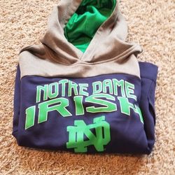 Notre Dame Youth Medium Hoodie