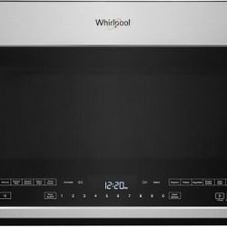 Whirlpool 30" Stainless Steel Over-the-Range Microwave New
