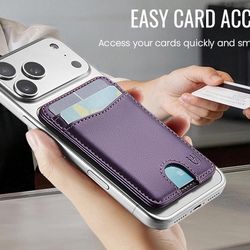 Magsafe Magnetic Wallet Card Holder Storage NEW CONDITION 