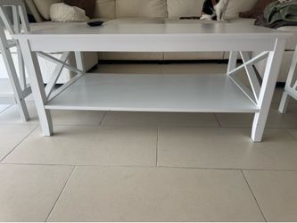 Coffee table and side tables