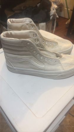 Vans High-Top Sneakers All White