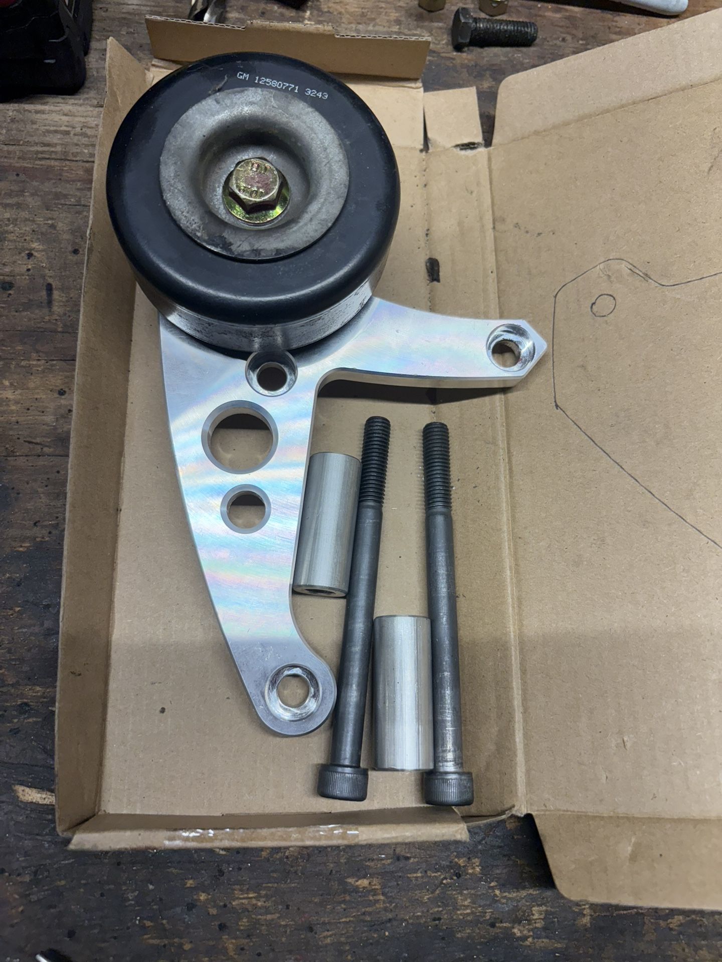 LS Alternator Relocation Bracket