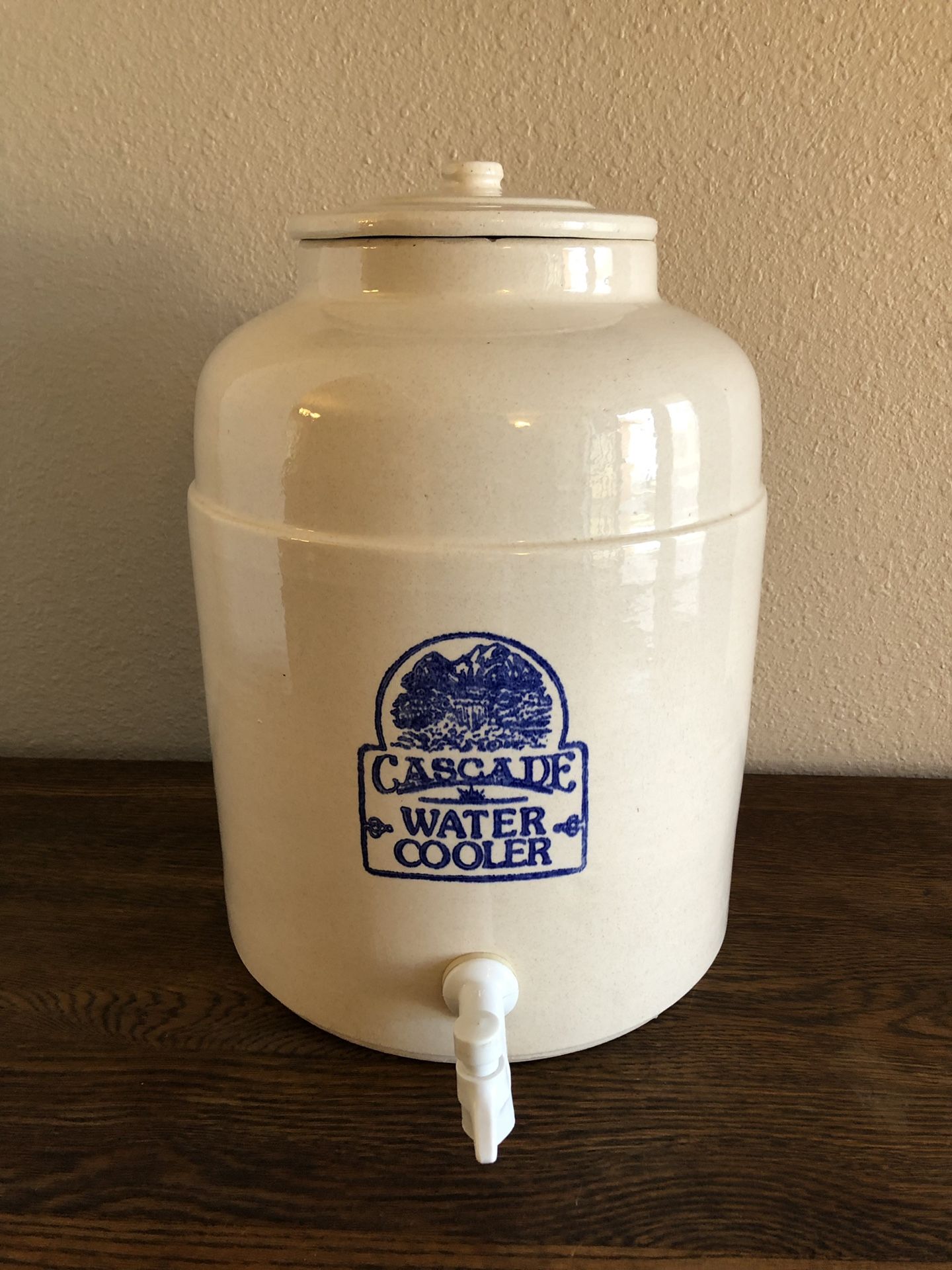Vintage Cascade Water Cooler Crock