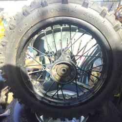 10 inch rear wheel assembly