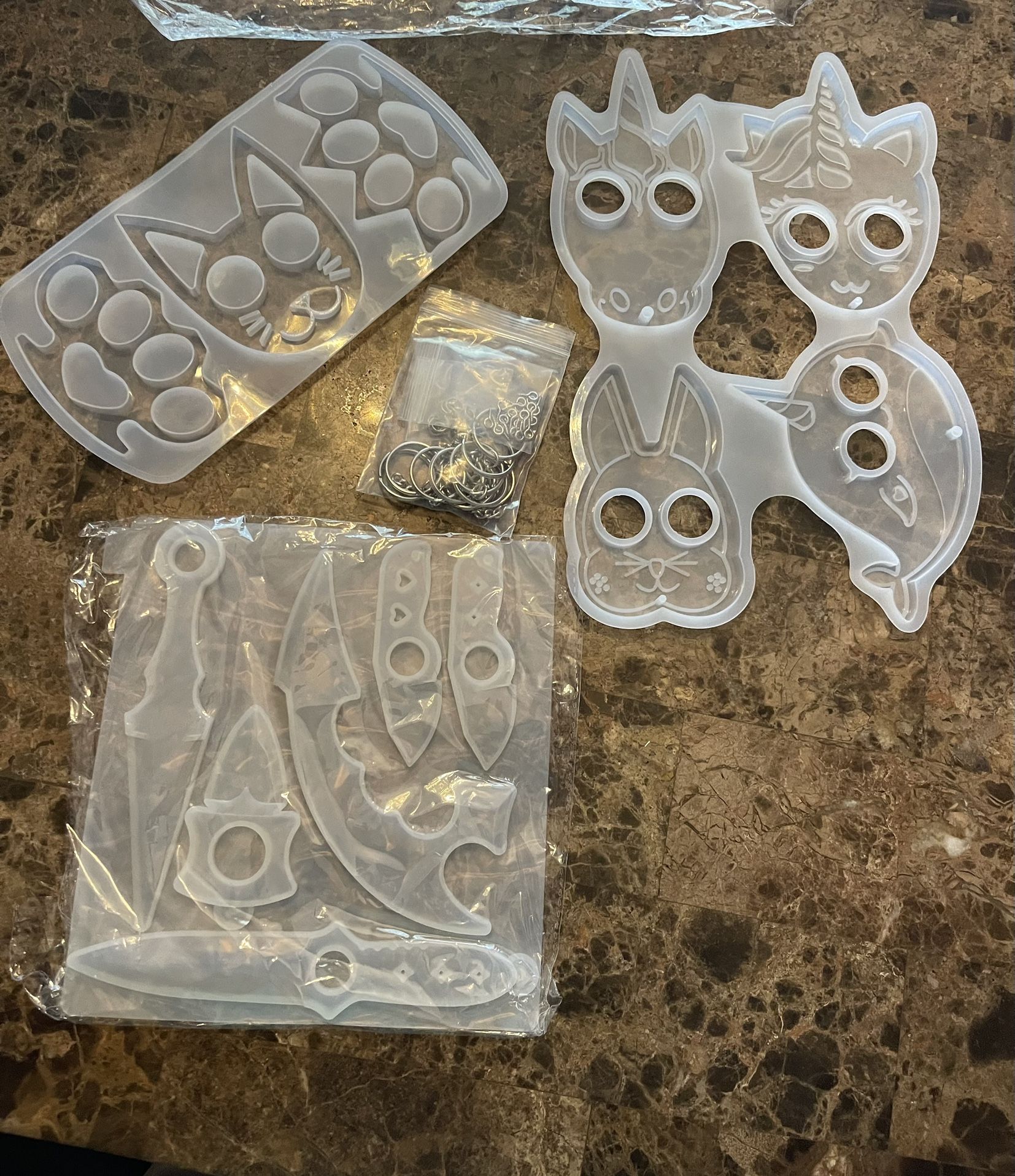 Resin Molds And Keychains