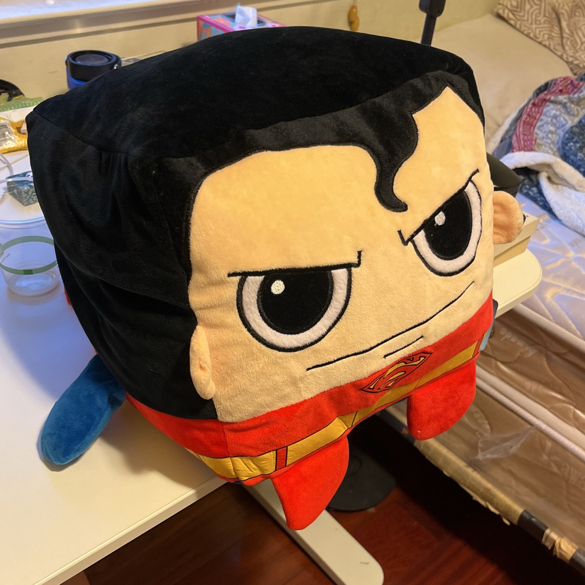 Giant Cube Superman Plush