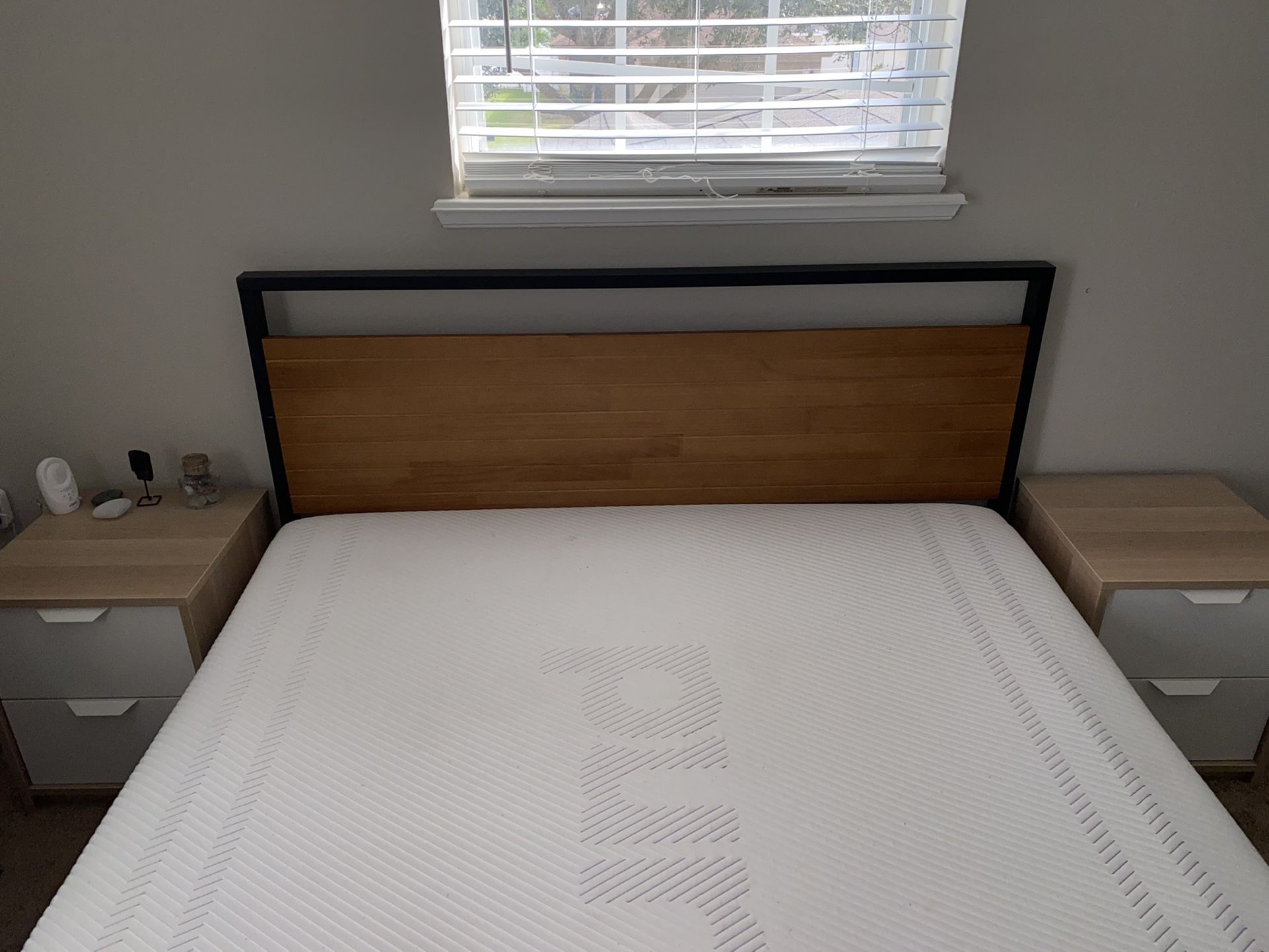 QUEEN SIZE BED FRAME $100 obo