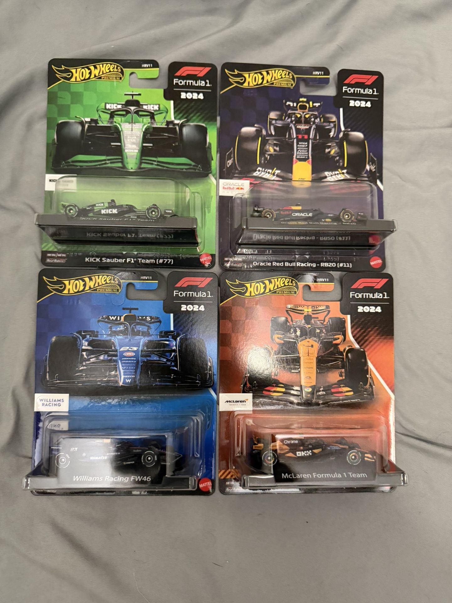 2024 Formula 1 Hot Wheels Premium Set(4)