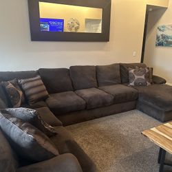 Sectional Couch-Down Filled